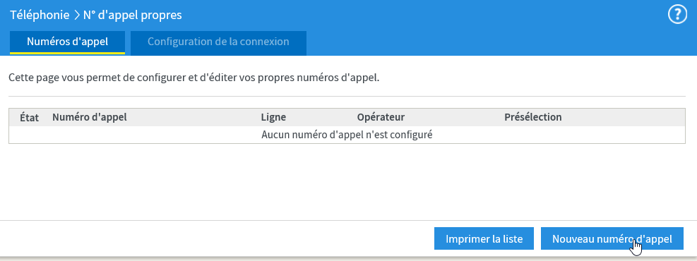 Comment configurer SIP trunk à l'interface de Fritz!box